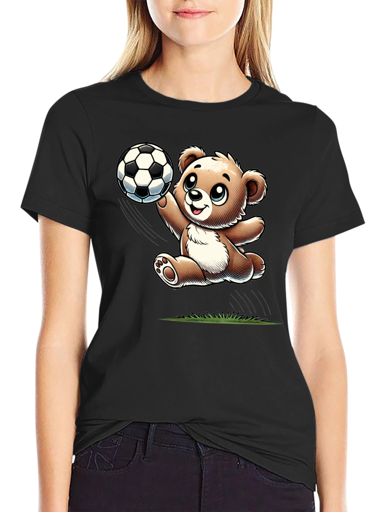 Teddy Bear Soccer T-Shirt
