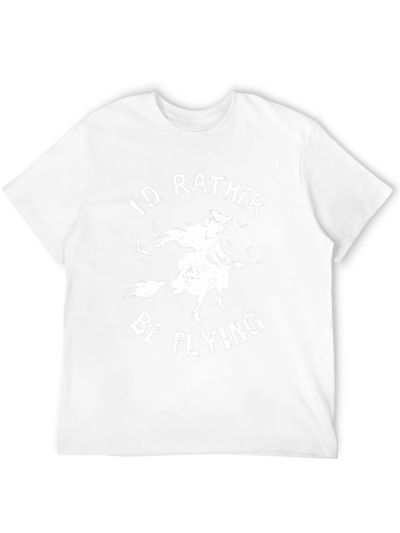 Witch Flying T-Shirt - Halloween Graphic Tee