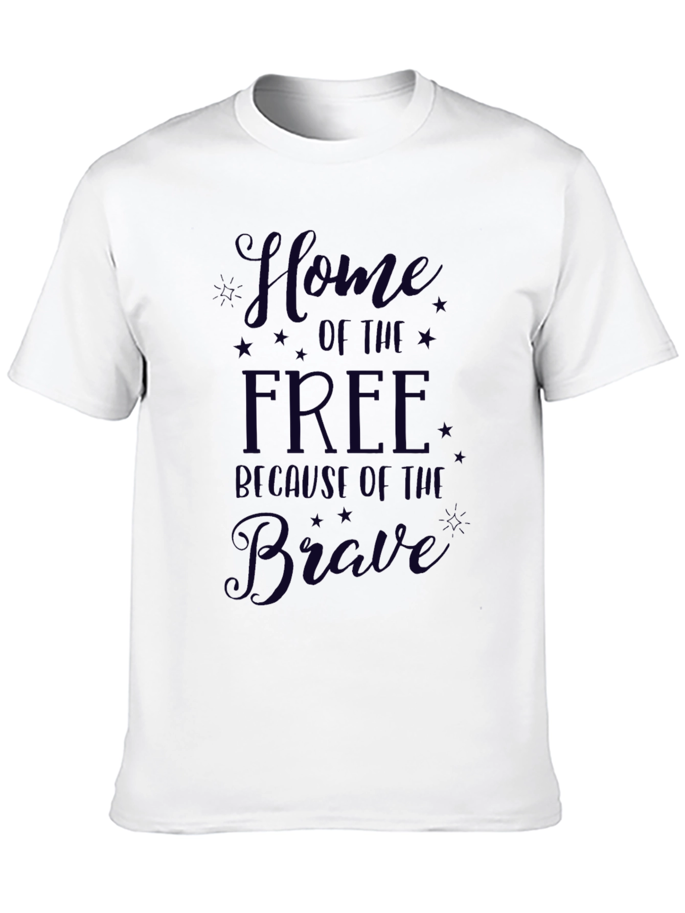 Home of the Free Graphic T-Shirt