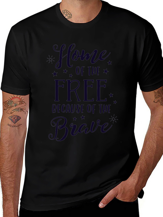 Home of the Free Graphic T-Shirt