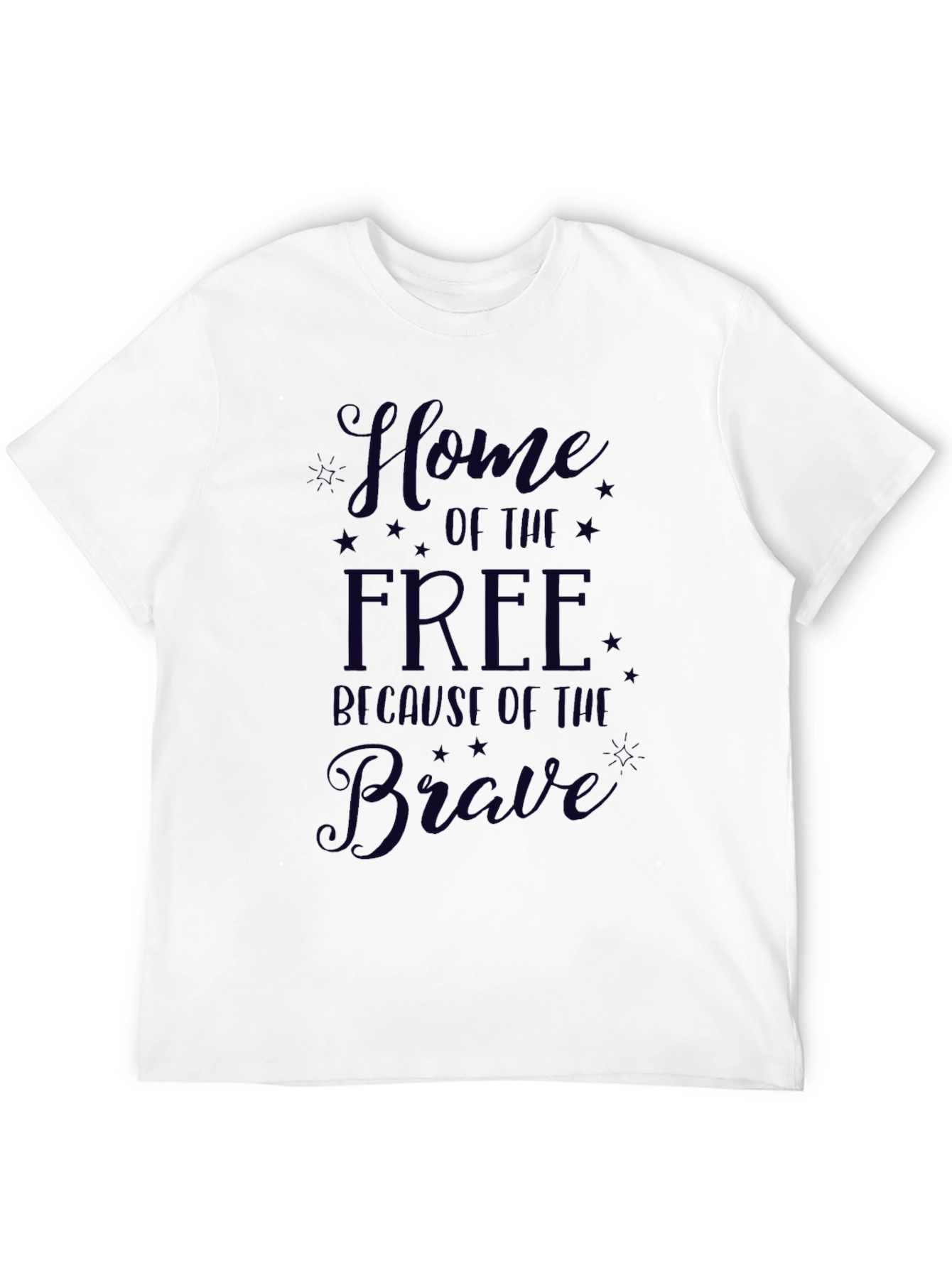 Home of the Free Graphic T-Shirt
