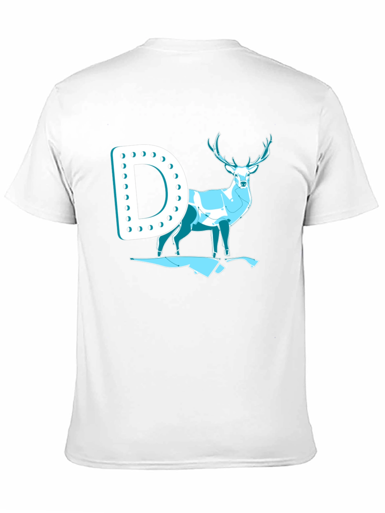 Hunting T-Shirt: Deer and Rifle Graphic Tee