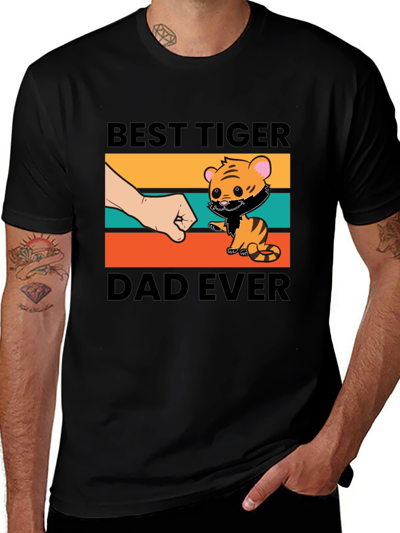Best Tiger Dad Ever T-Shirt