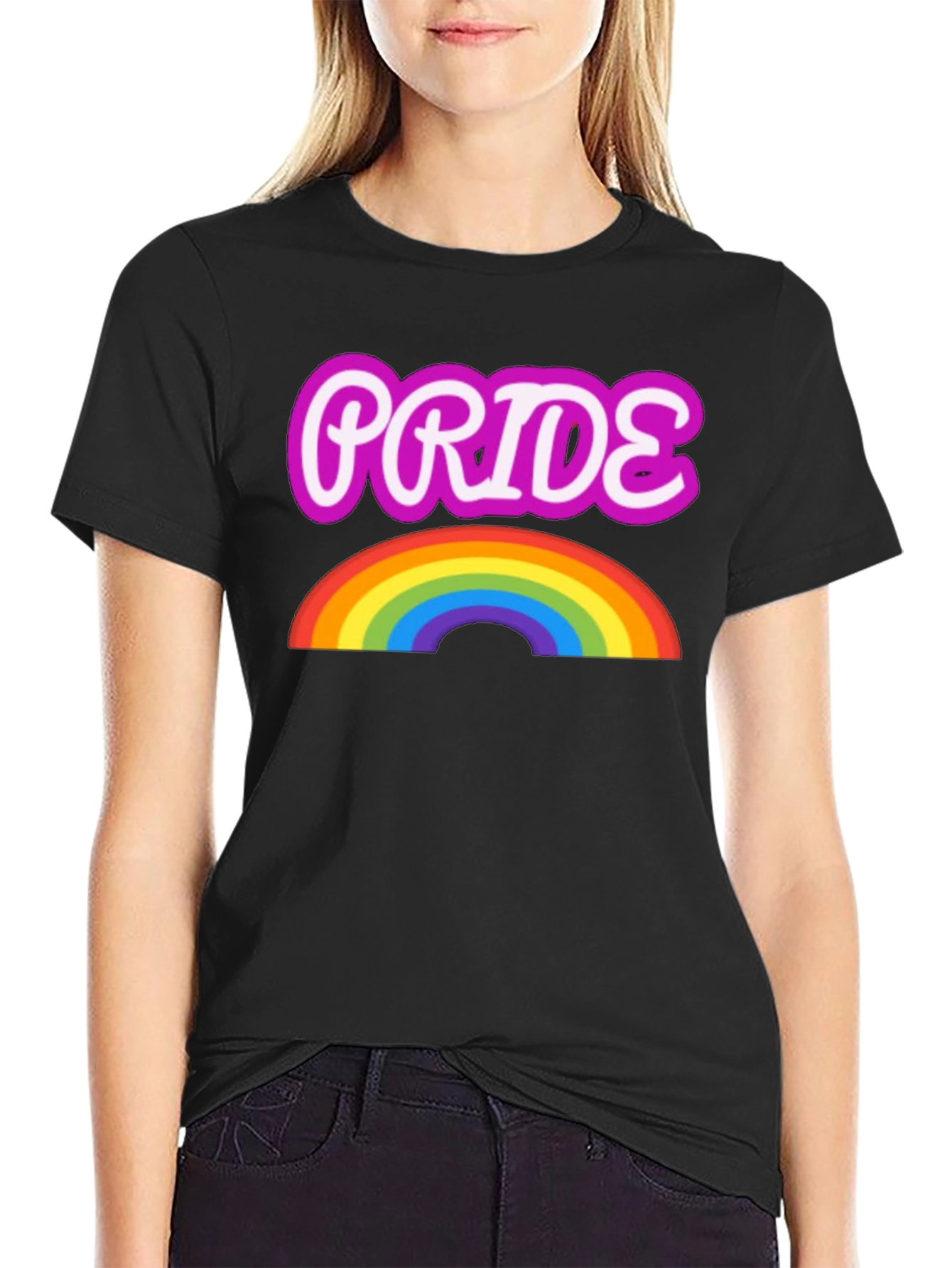 Pride Rainbow Graphic T-Shirt