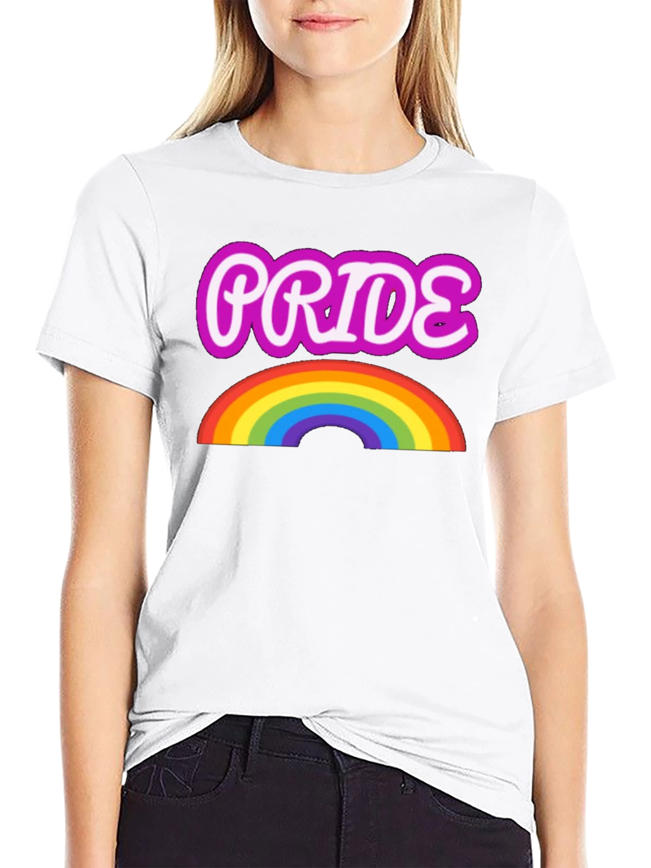 Pride Rainbow Graphic T-Shirt