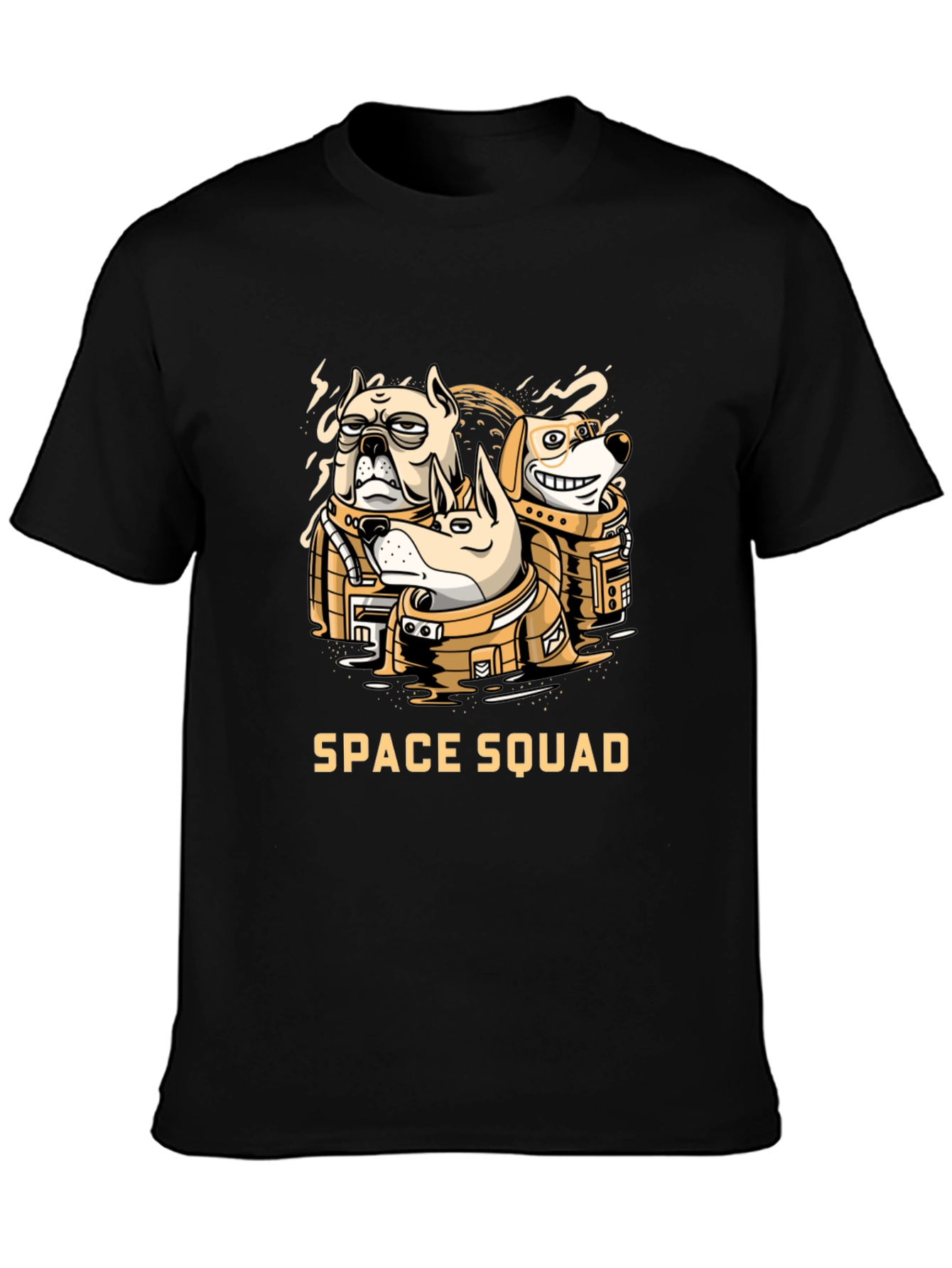 Space Squad Dog T-Shirt