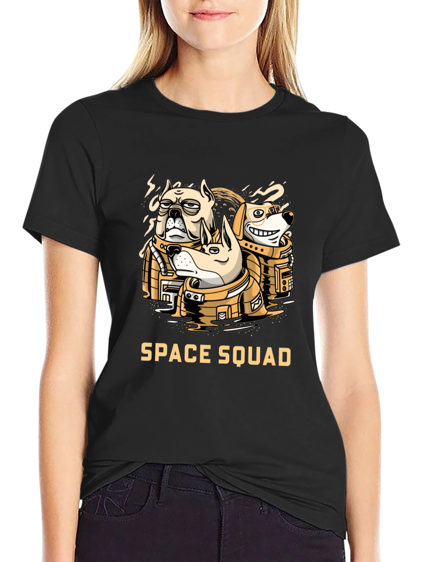 Space Squad Dog T-Shirt