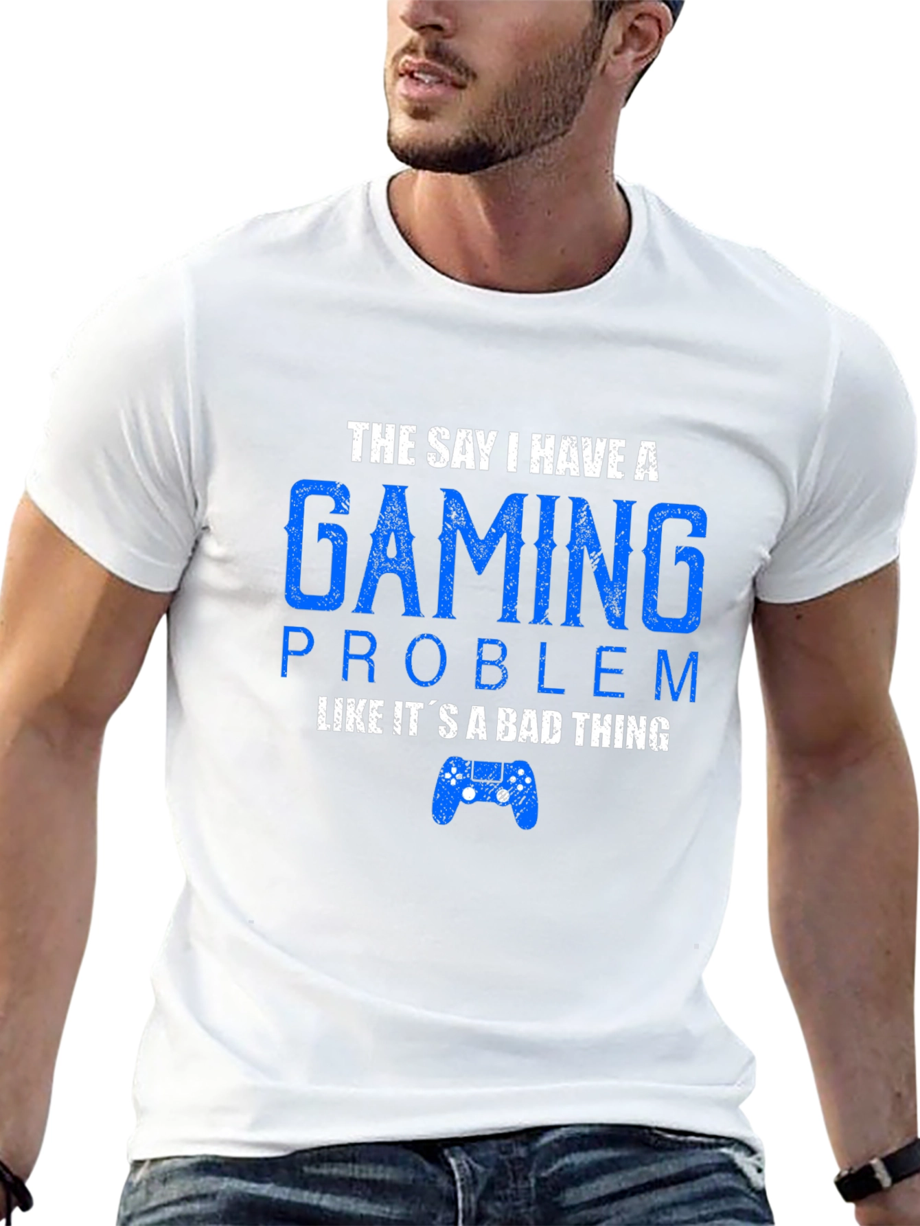 Gaming Problem T-Shirt Funny Gamer Tee