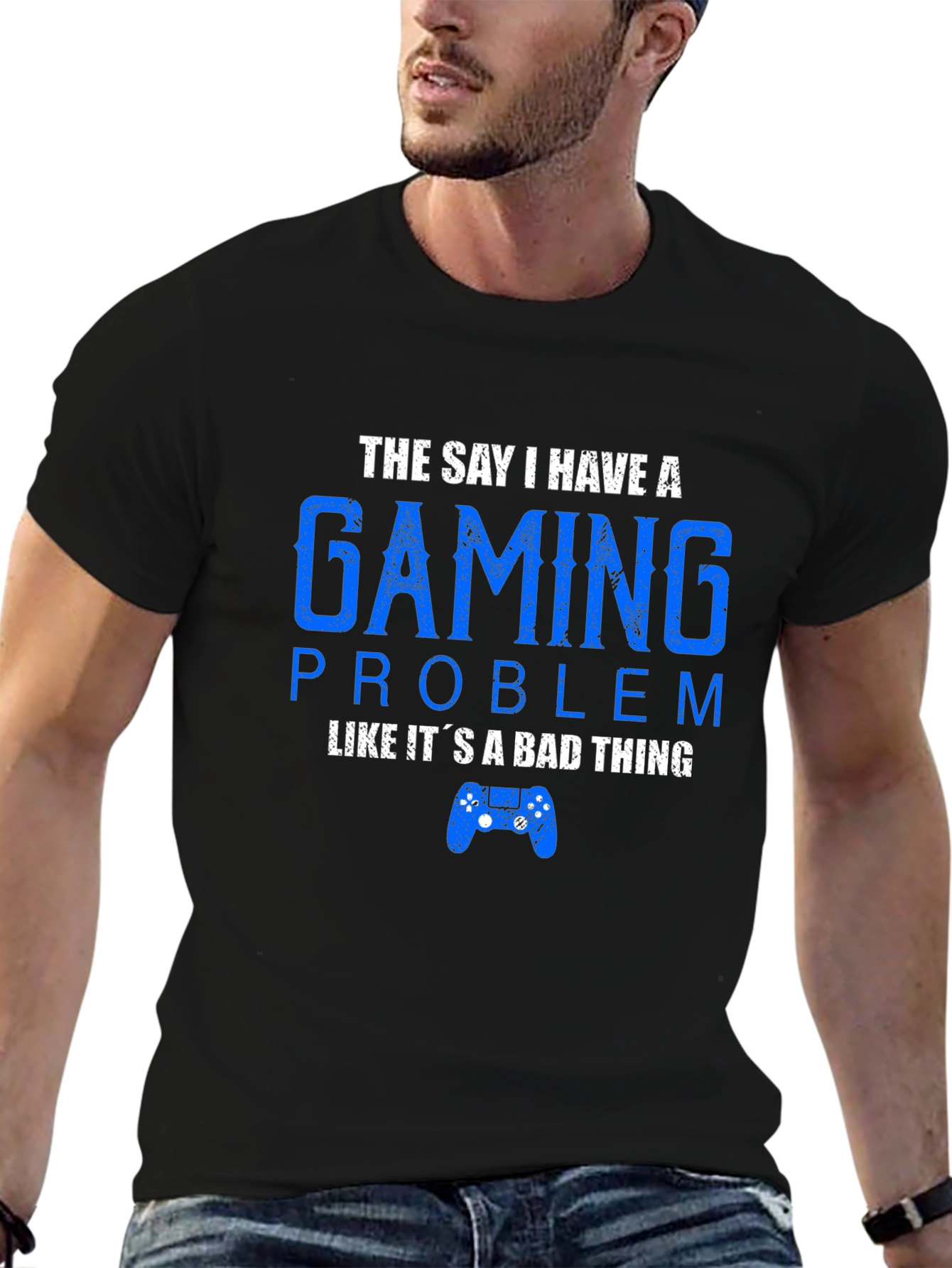 Gaming Problem T-Shirt Funny Gamer Tee