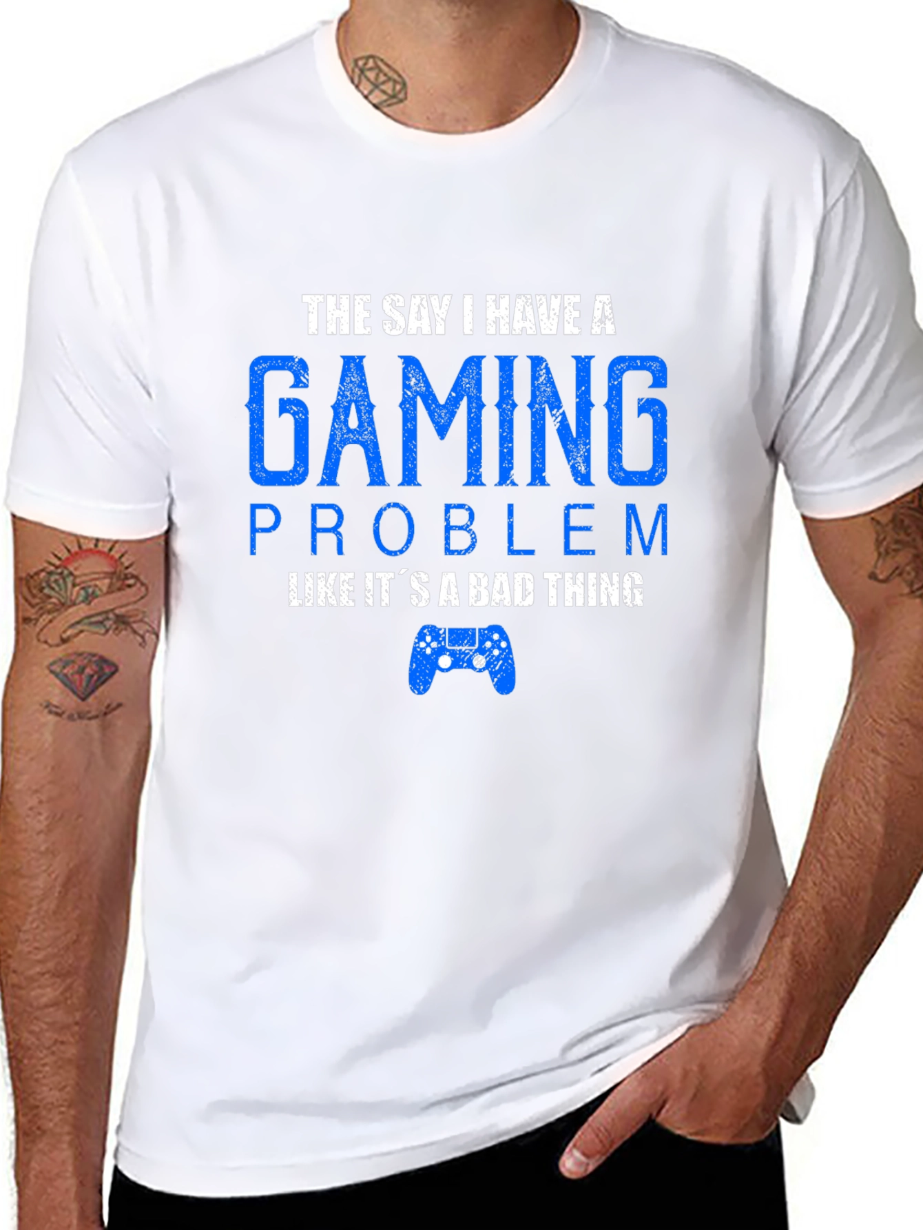 Gaming Problem T-Shirt Funny Gamer Tee