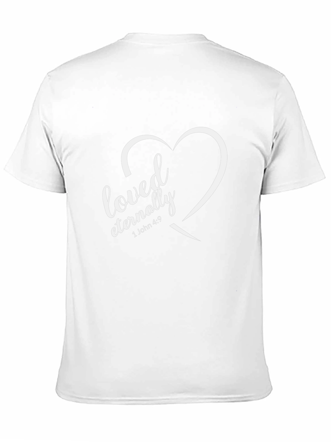 Loved Eternally Graphic Tee - Black