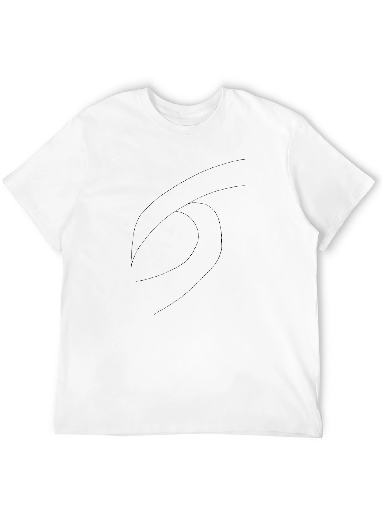 Stylish Black Graphic Tee for Men