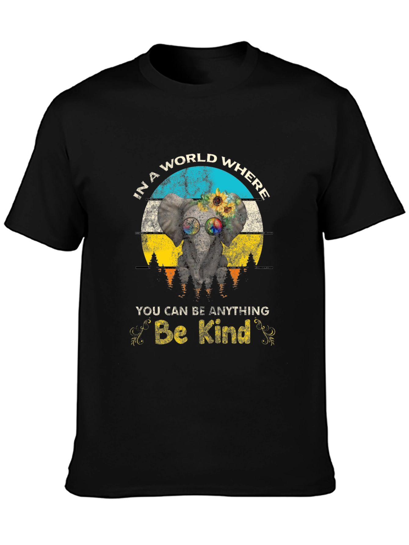 Be Kind Elephant Graphic Tee