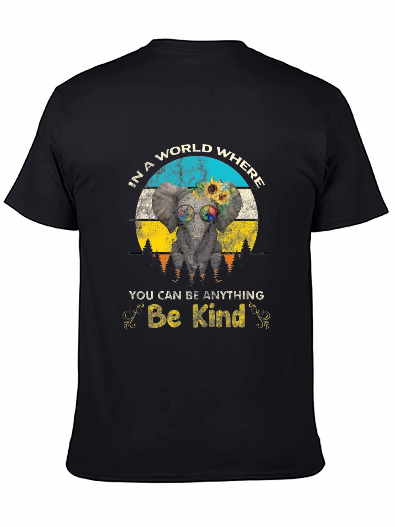 Be Kind Elephant Graphic Tee