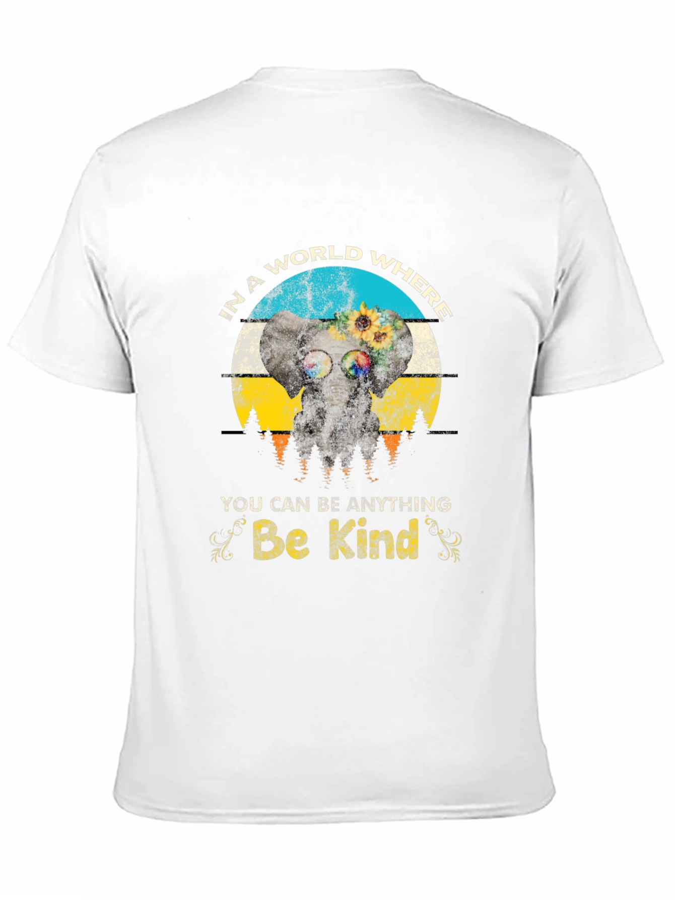 Be Kind Elephant Graphic Tee