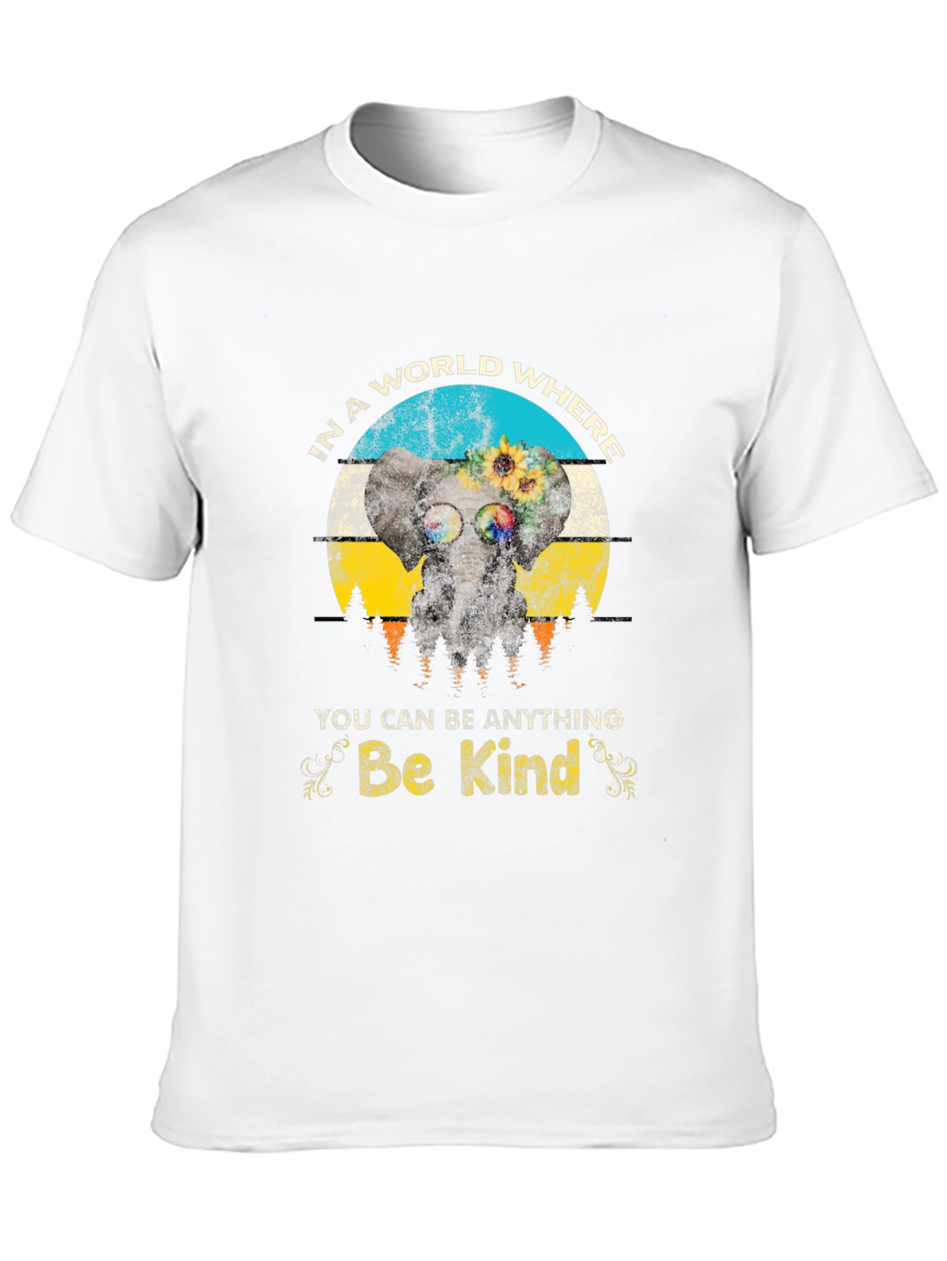 Be Kind Elephant Graphic Tee