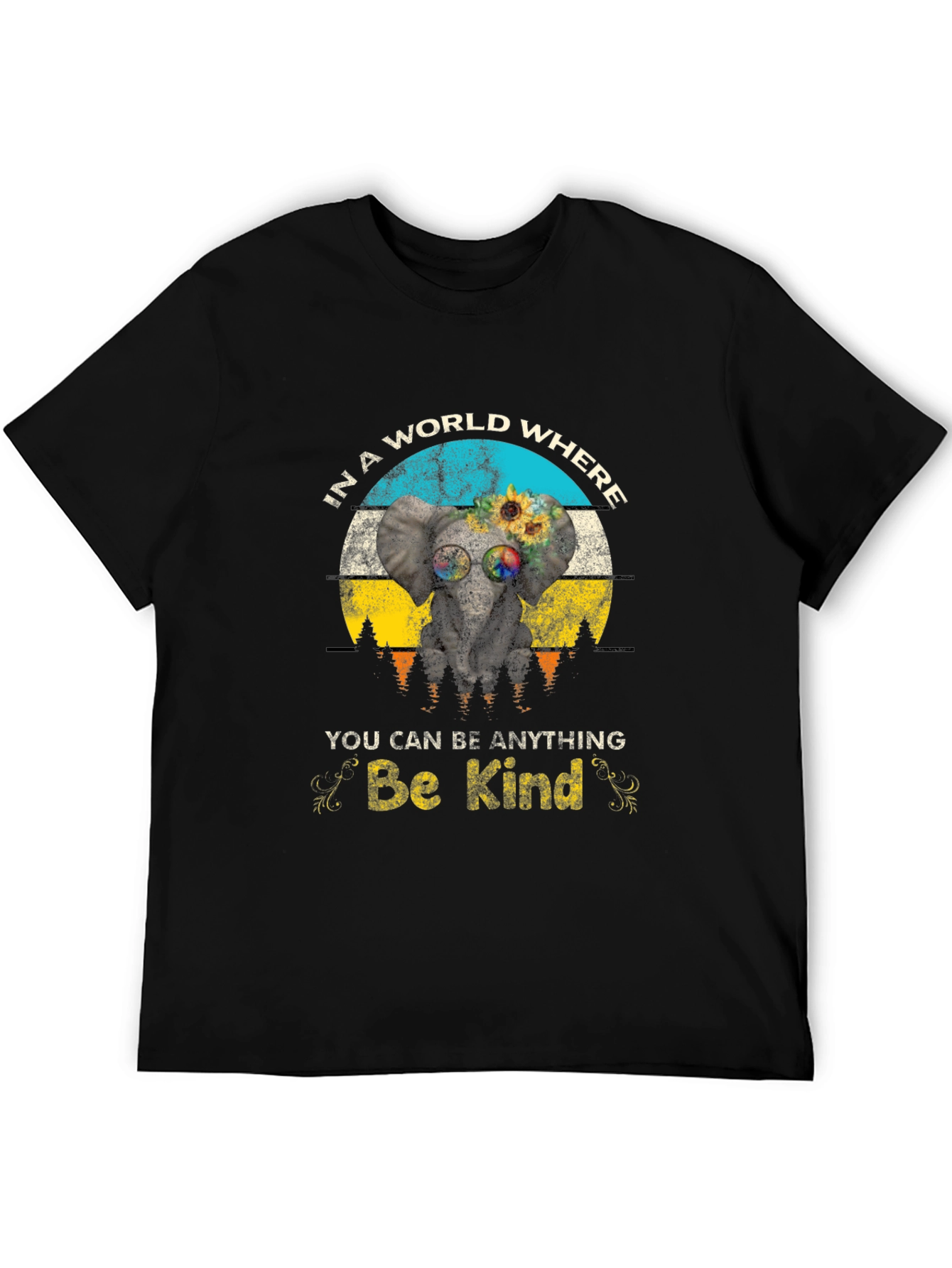 Be Kind Elephant Graphic Tee