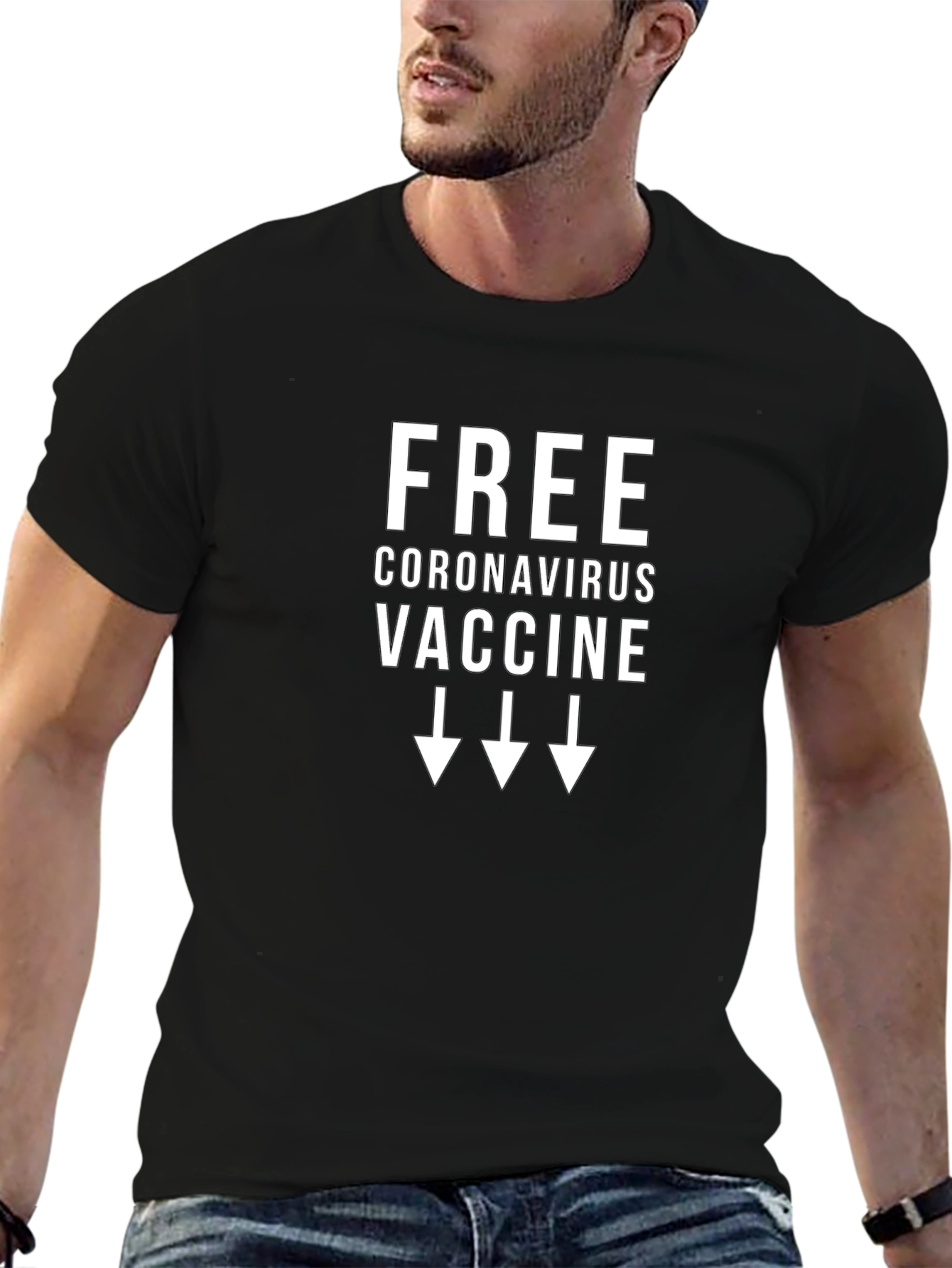 Free Coronavirus Vaccine T-Shirt