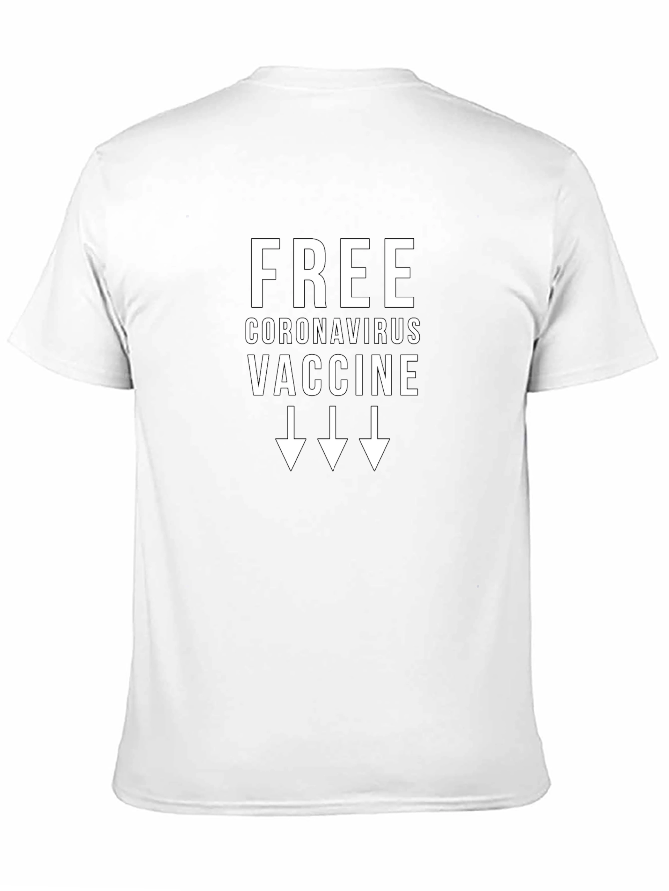 Free Coronavirus Vaccine T-Shirt