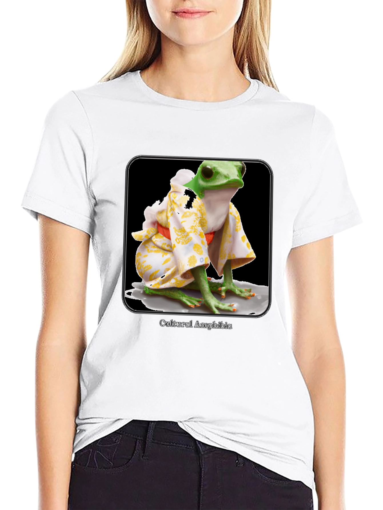 Cultural Amphibian Graphic T-Shirt