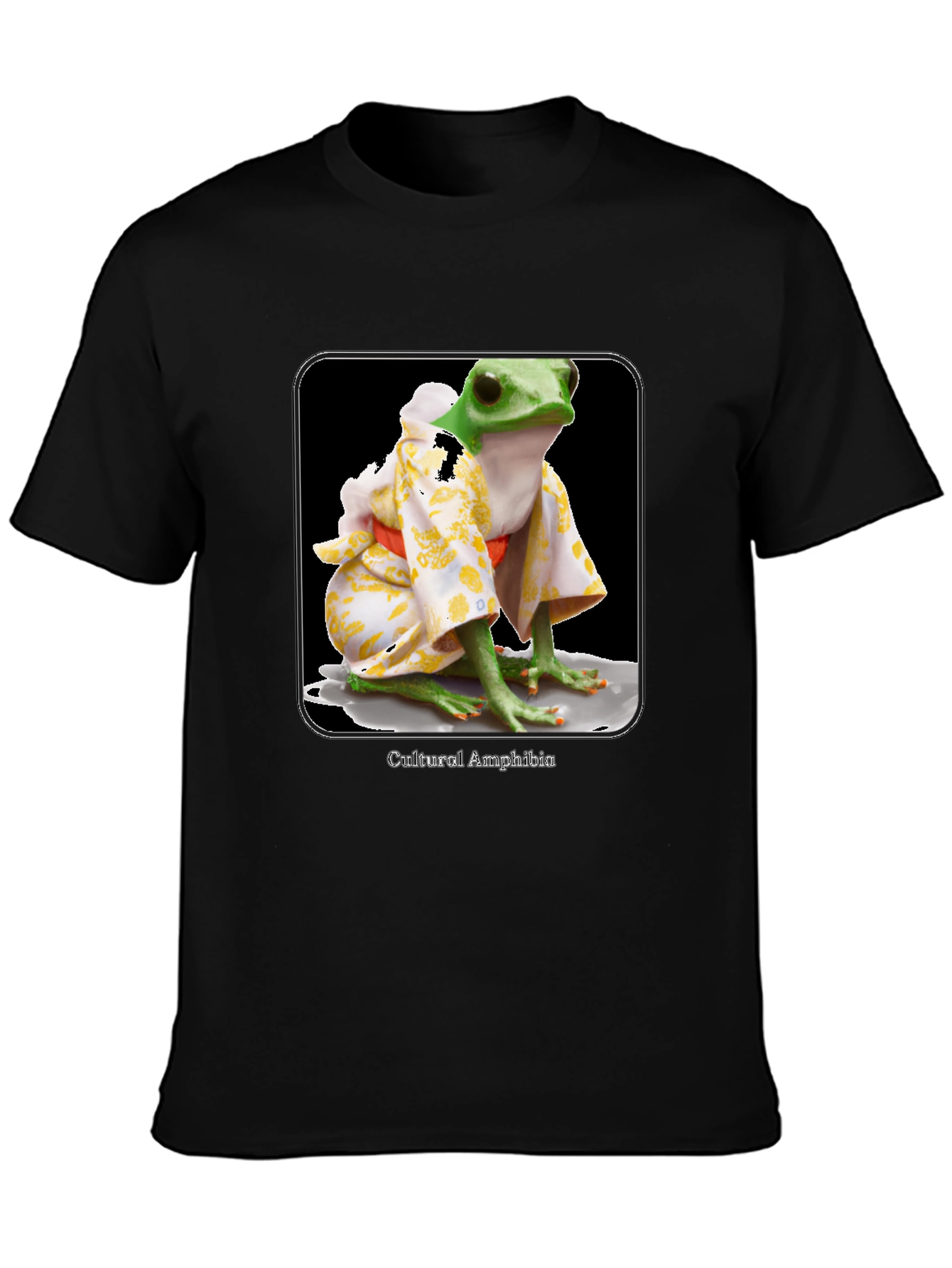 Cultural Amphibian Graphic T-Shirt