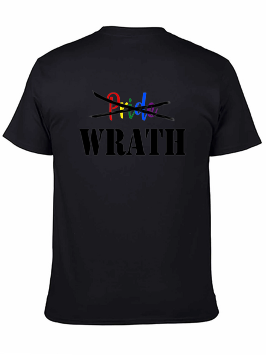 Wrath Tee - Pride Overcome - Dark Humor T-Shirt