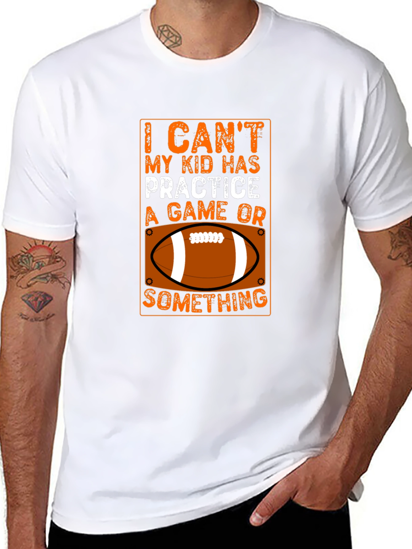 Football Dad Graphic T-Shirt