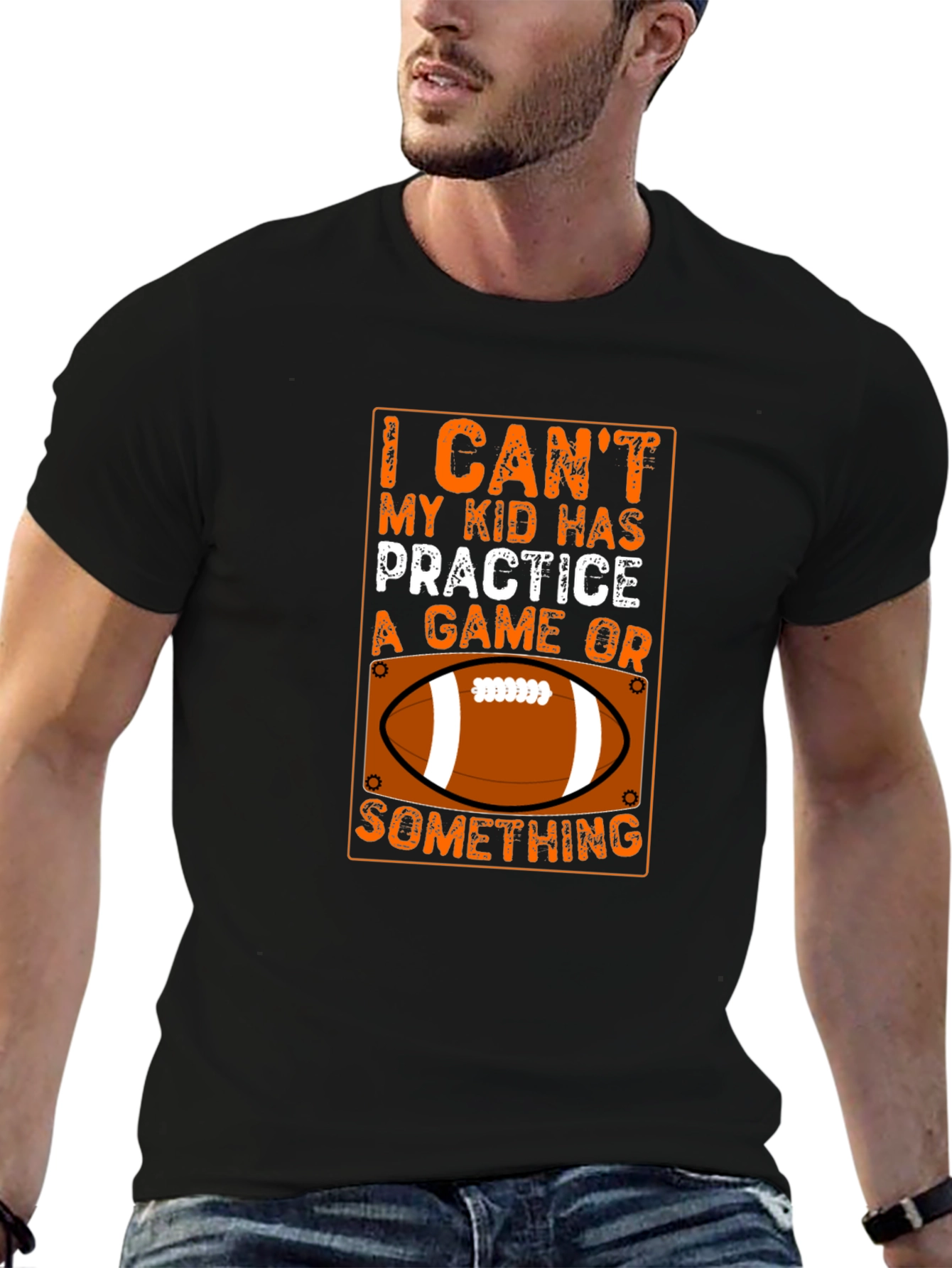 Football Dad Graphic T-Shirt