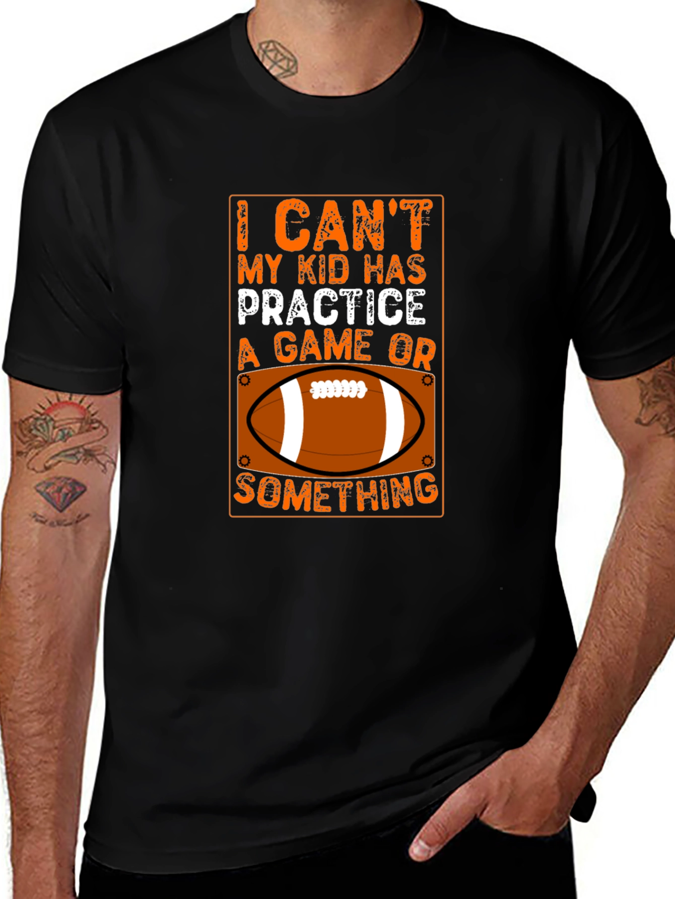 Football Dad Graphic T-Shirt