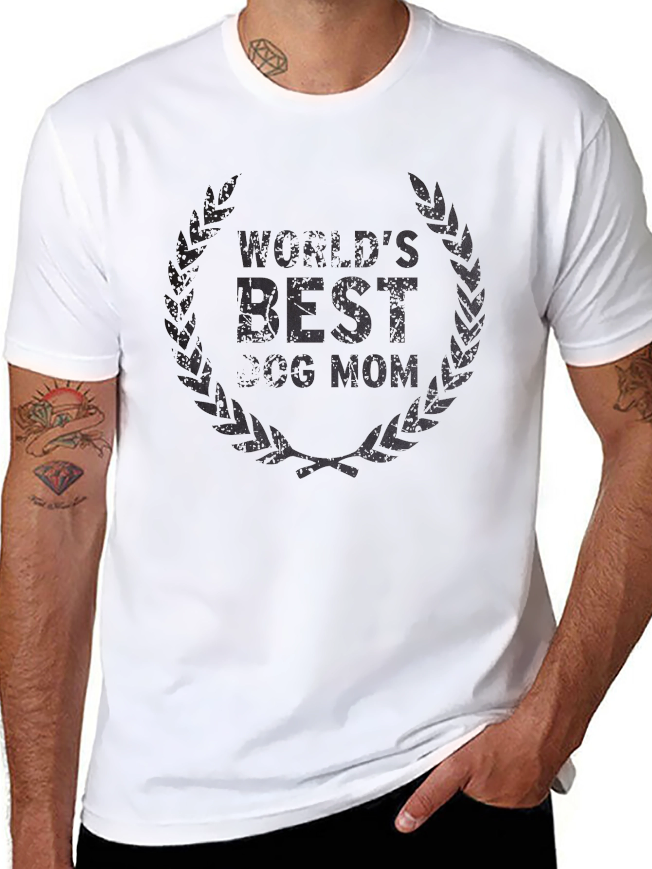 Worlds Best Dog Mom T-Shirt