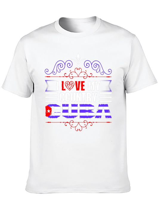 I Love My Country Cuba T-Shirt