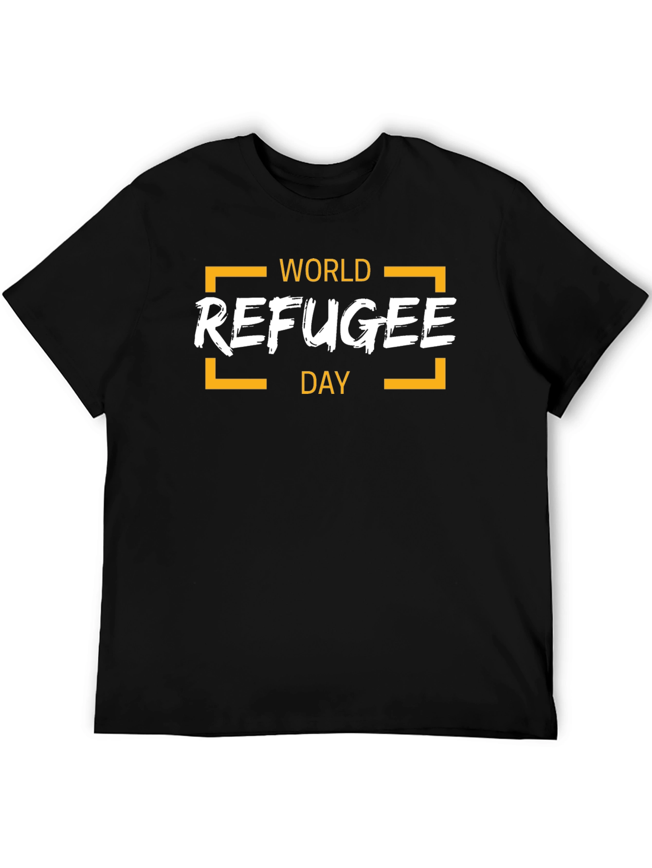World Refugee Day T-Shirt Black