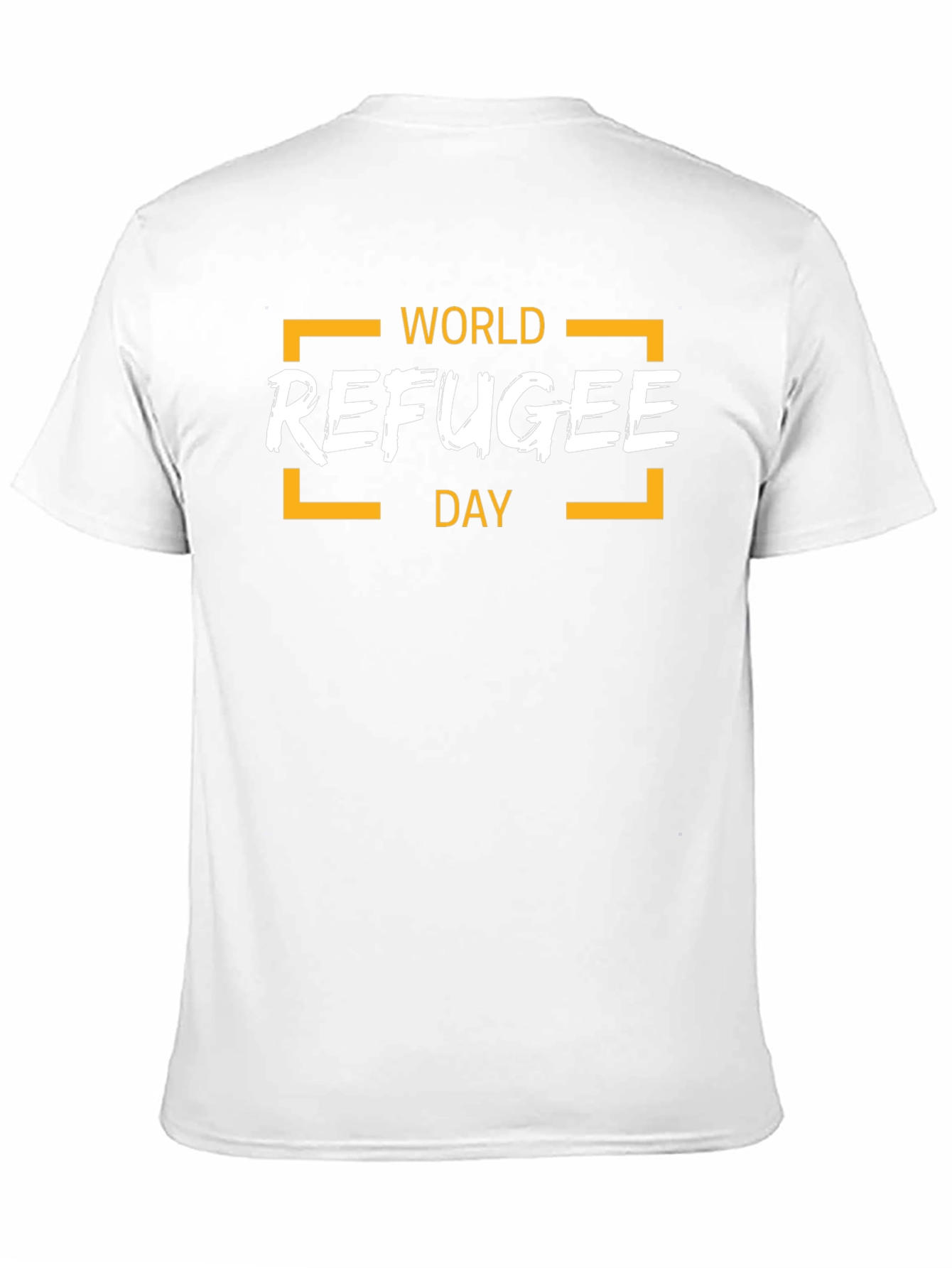 World Refugee Day T-Shirt Black