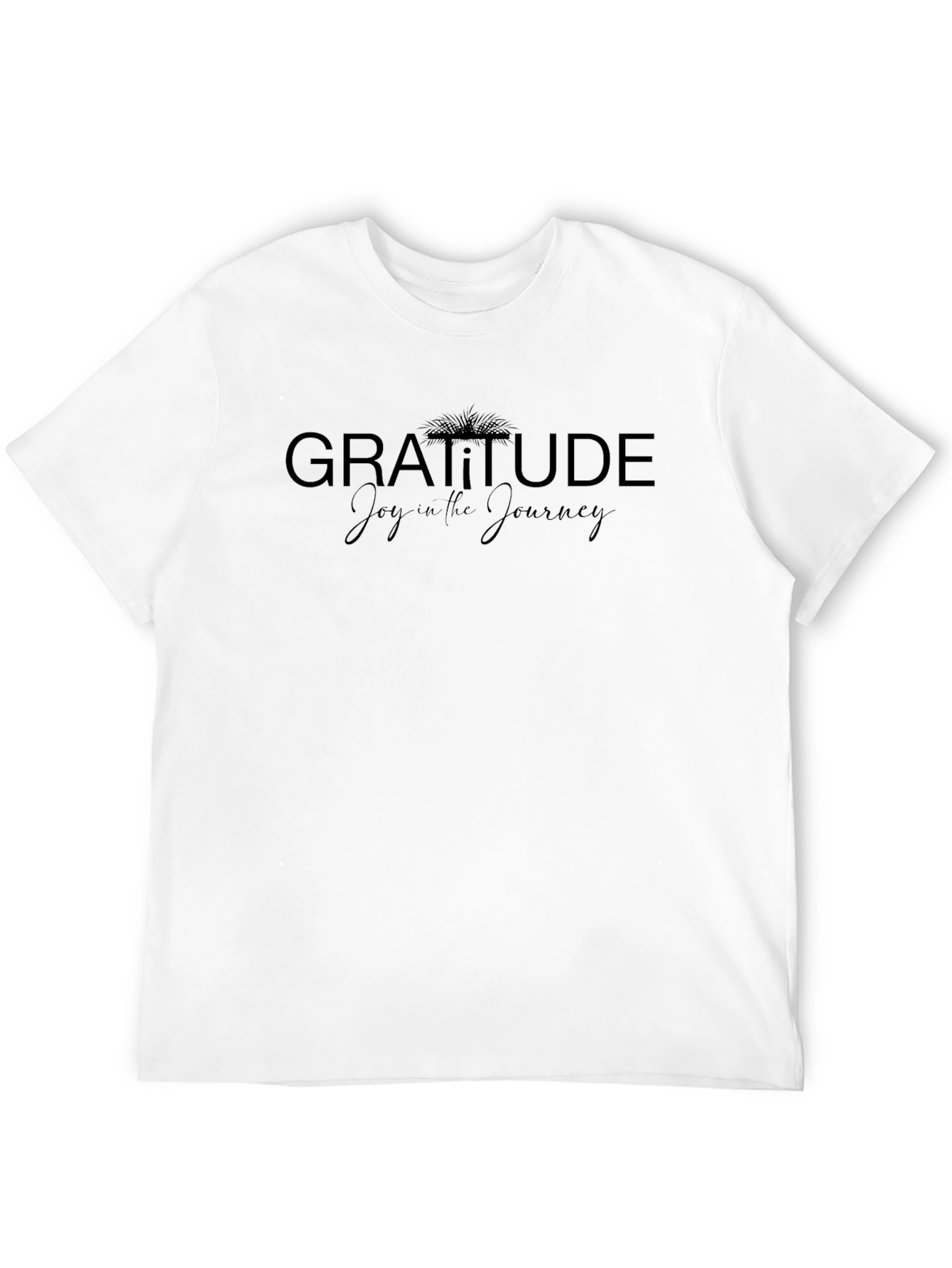 Gratitude Joy in the Journey Graphic T-Shirt
