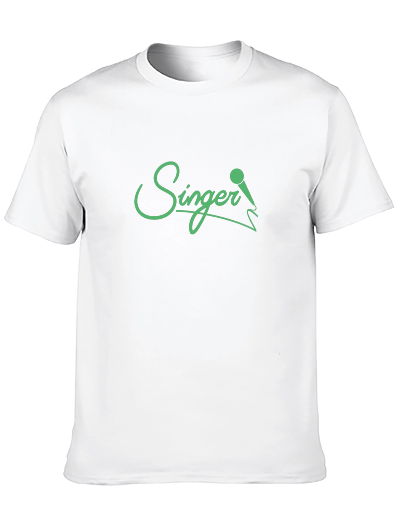 Singer Microphone Graphic T-Shirt - Cool Musician Tee