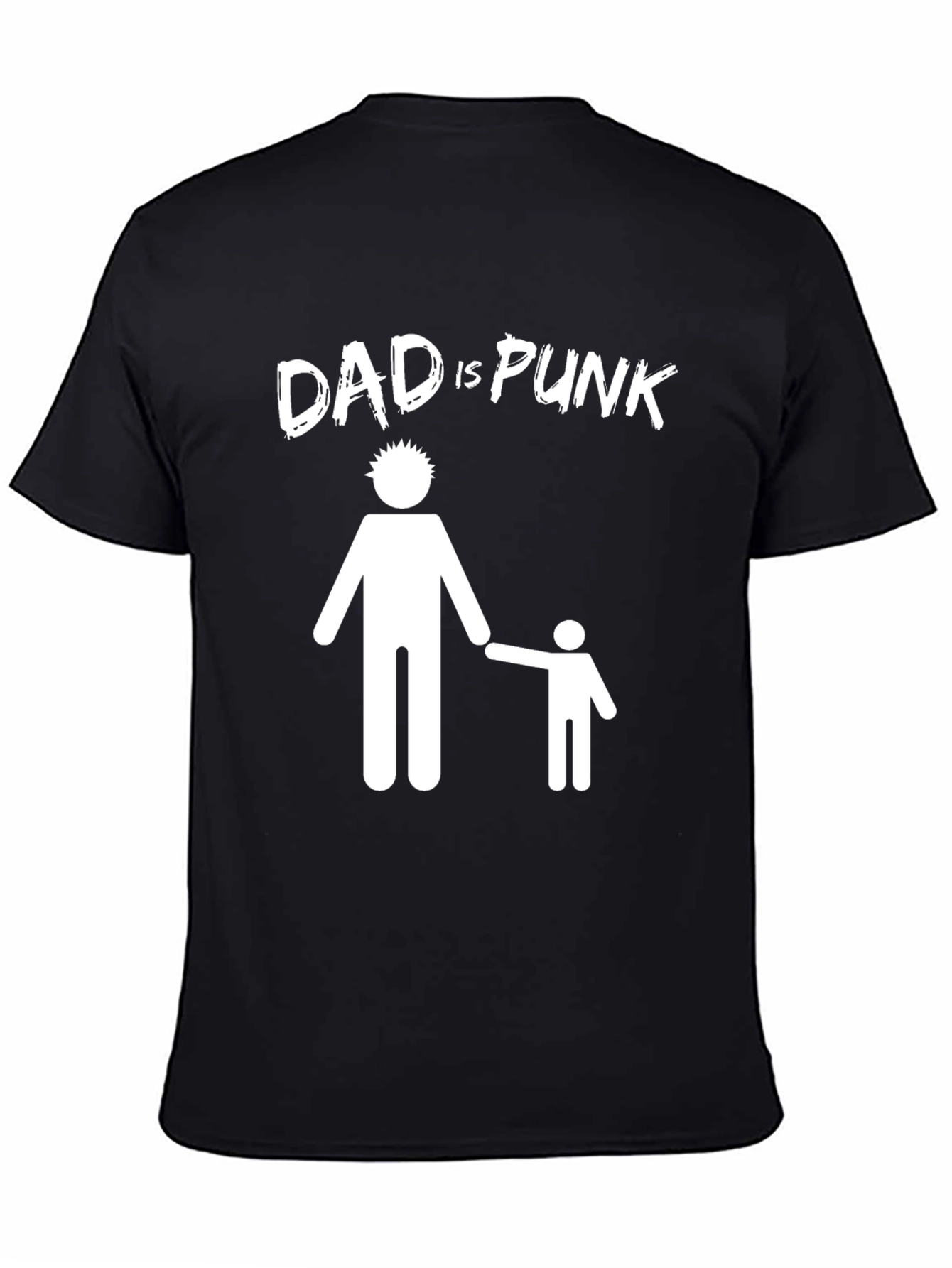 Dad is Punk T-Shirt - Cool Fathers Day Gift!