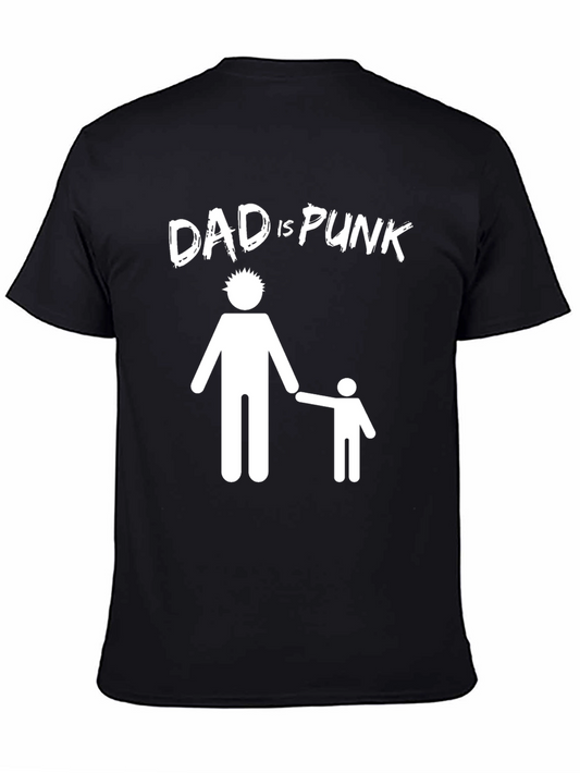 Dad is Punk T-Shirt - Cool Fathers Day Gift!