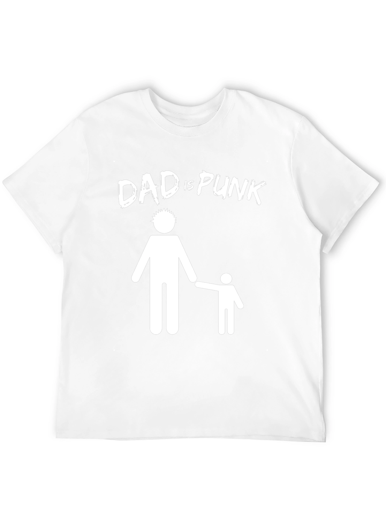 Dad is Punk T-Shirt - Cool Fathers Day Gift!