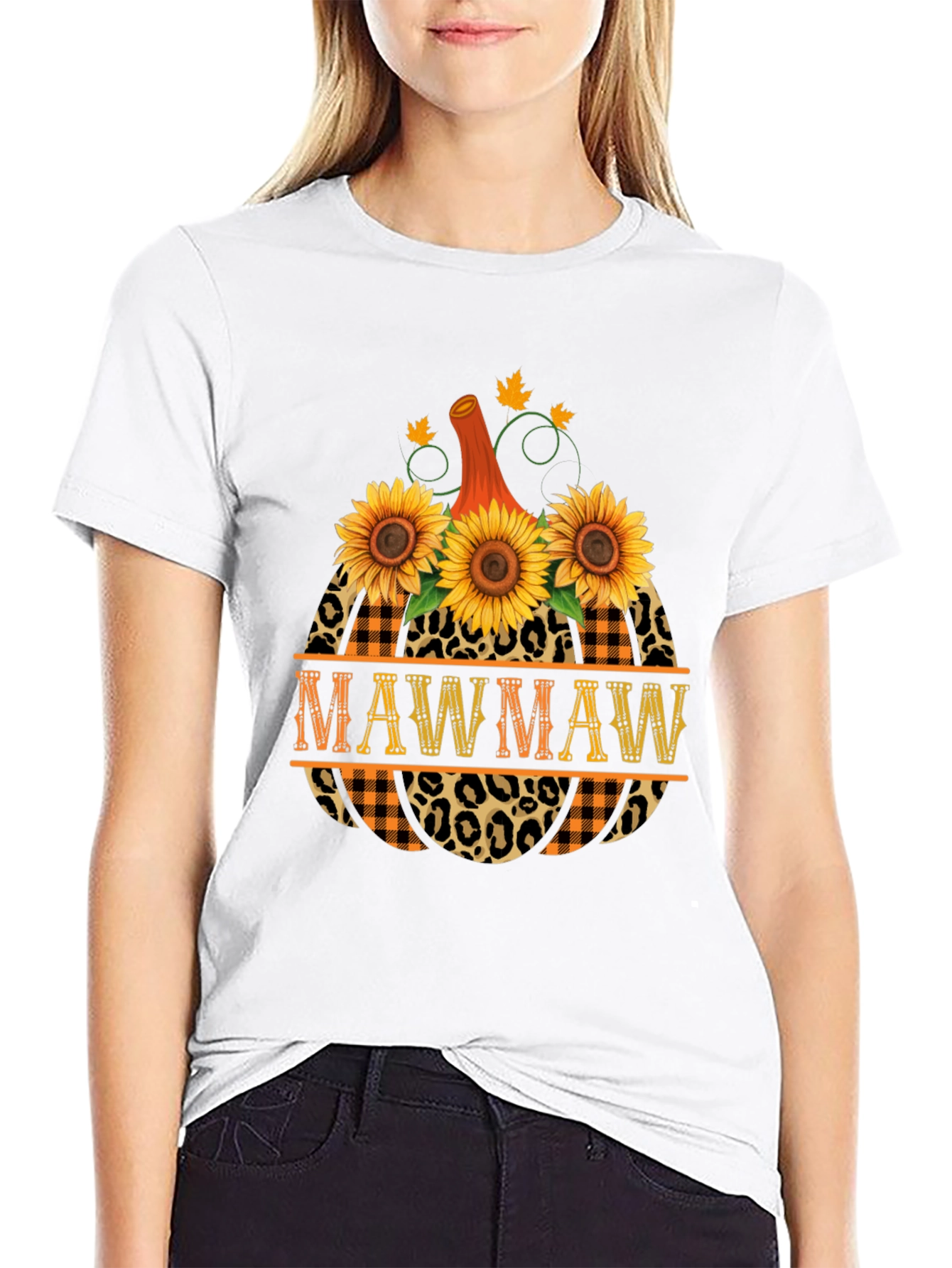 Mawmaw Pumpkin Fall T-Shirt