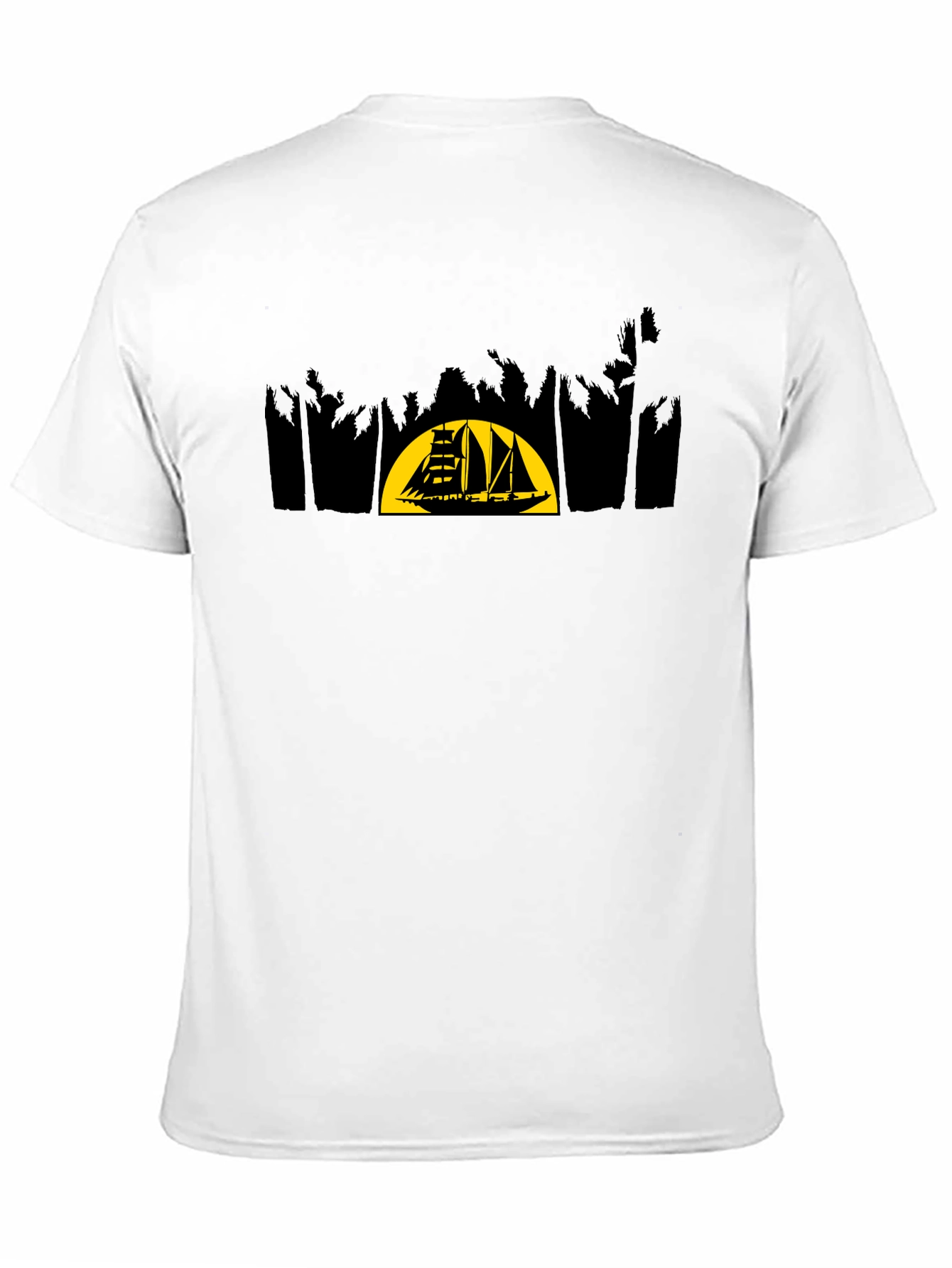Sunset Sailboat Graphic Tee