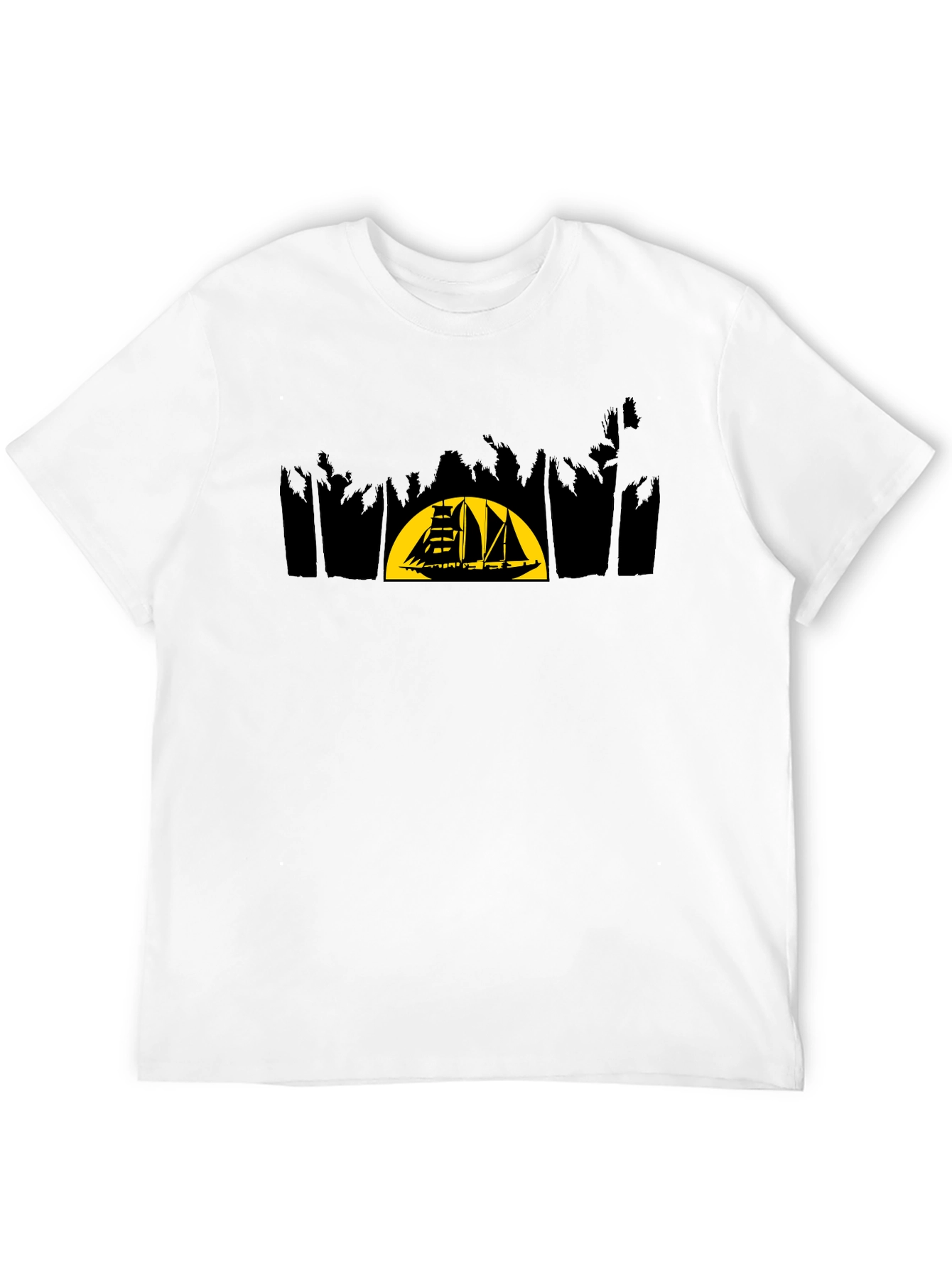 Sunset Sailboat Graphic Tee