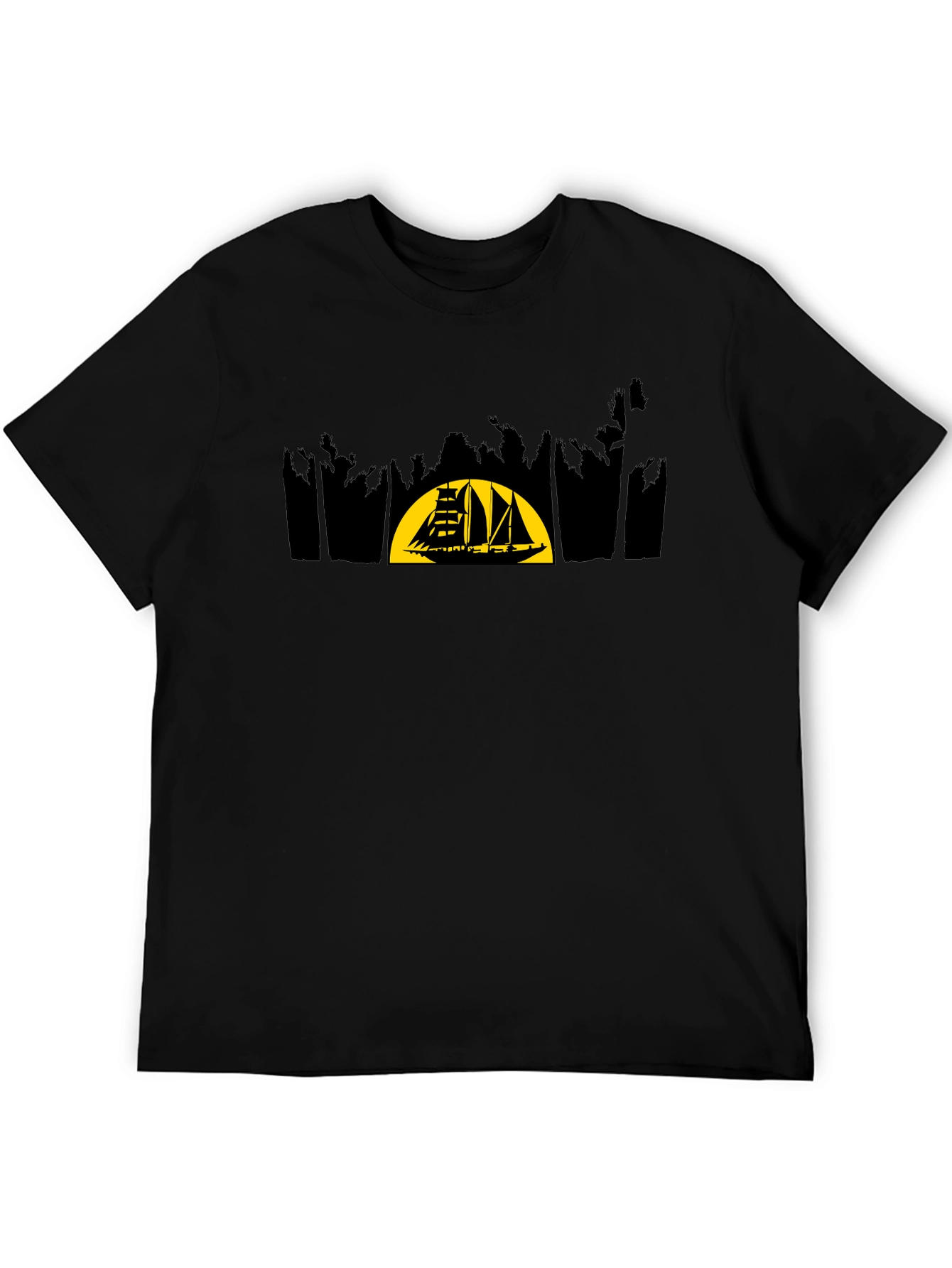 Sunset Sailboat Graphic Tee