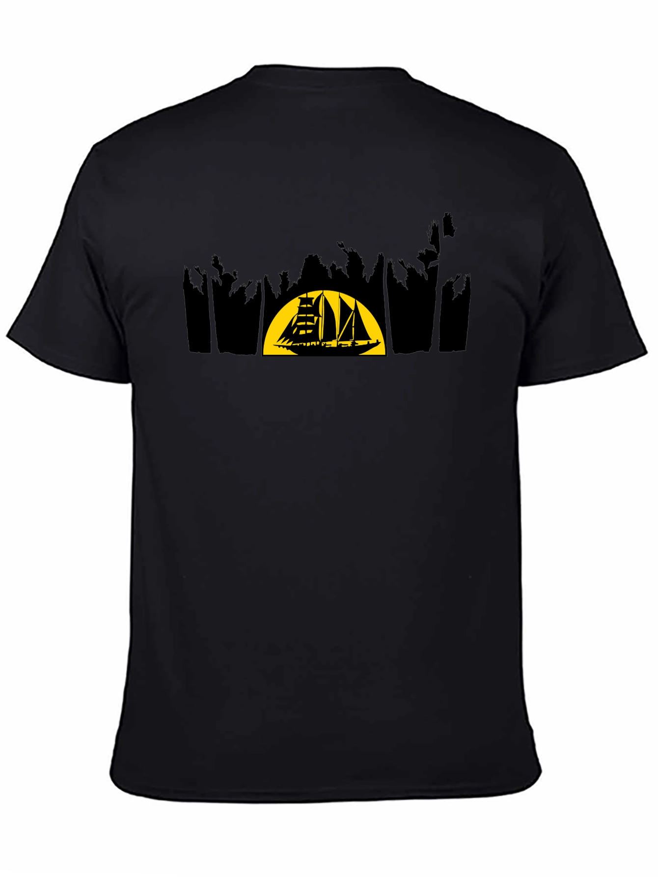Sunset Sailboat Graphic Tee