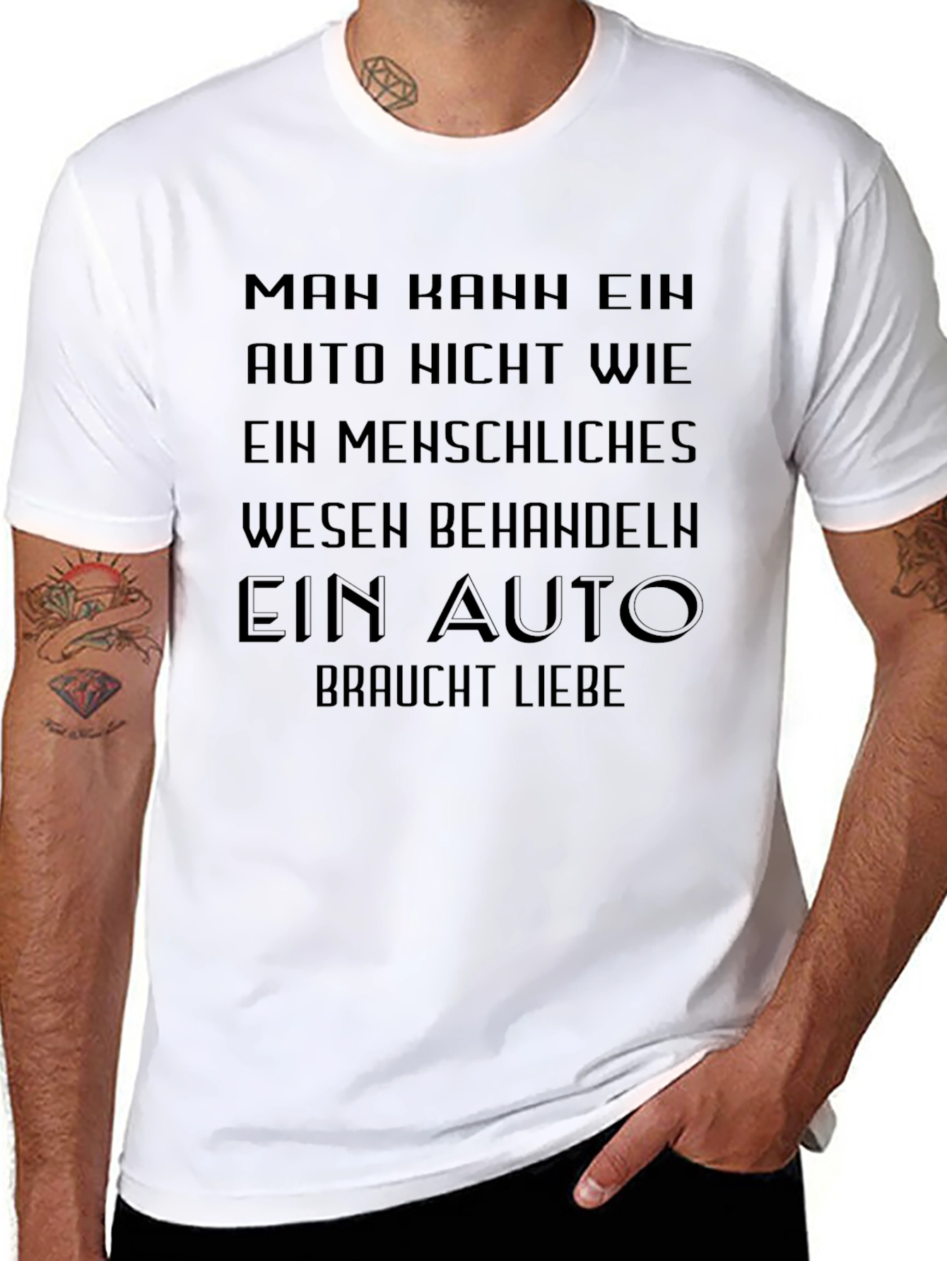 Man Kann Ein Auto Shirt - Car Lover Tee