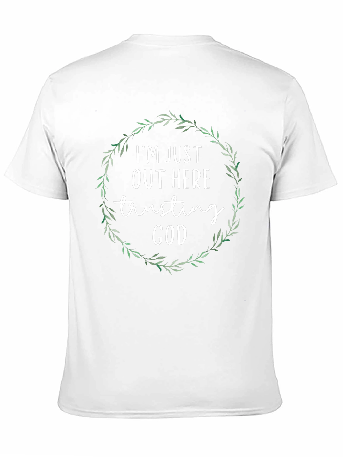 Trusting God Graphic Tee - Black