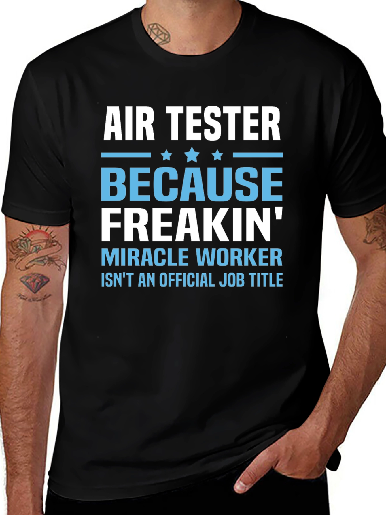 Air Tester Funny Job Title T-Shirt