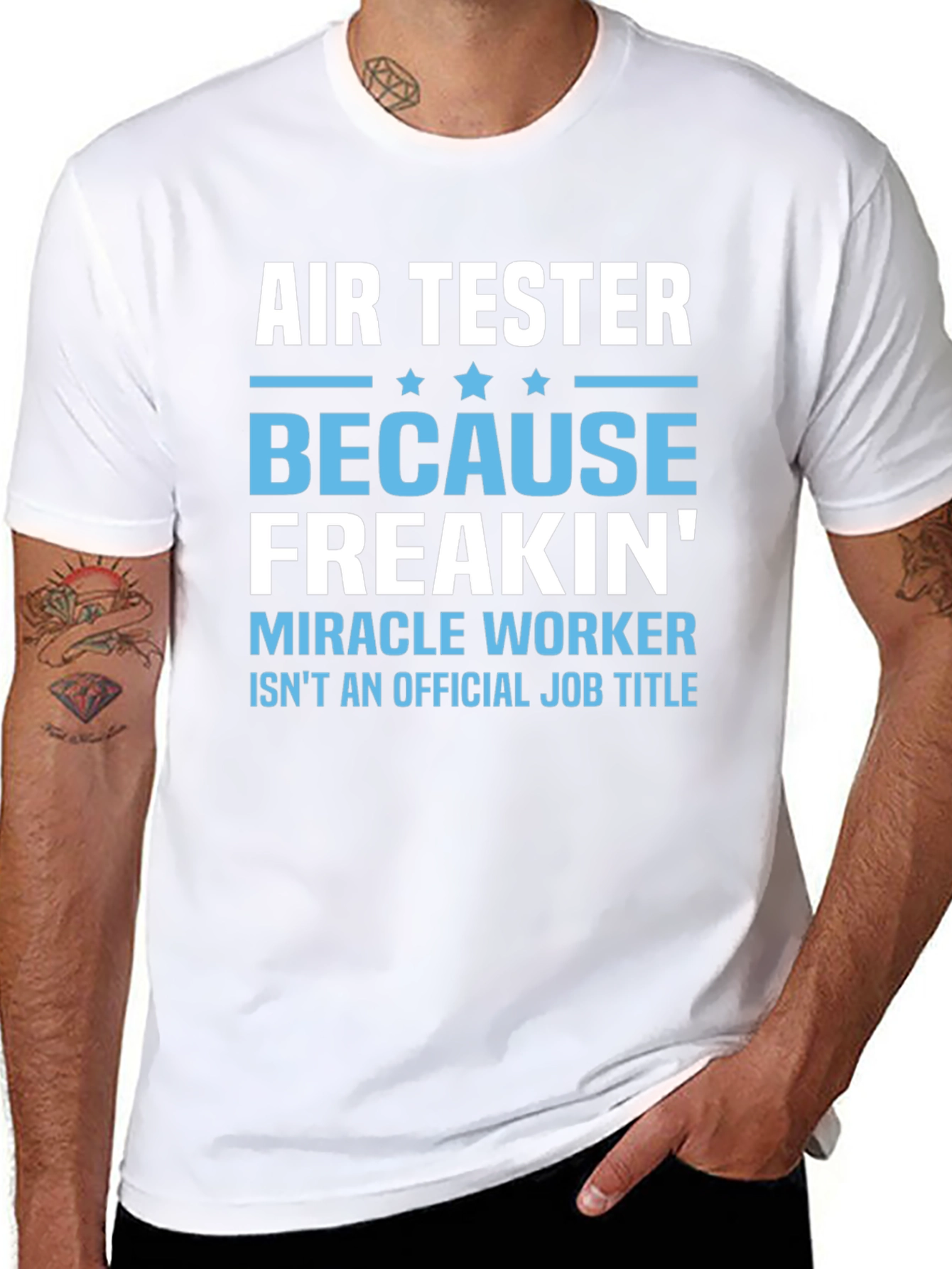 Air Tester Funny Job Title T-Shirt