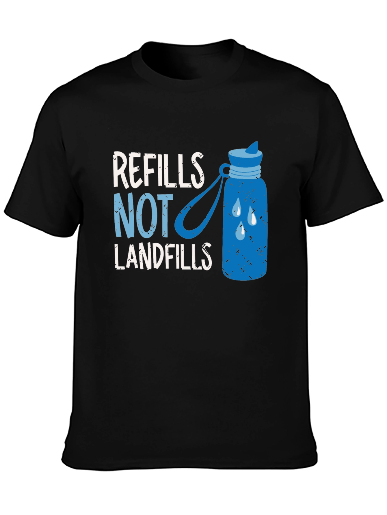 Refills Not Landfills Graphic Tee