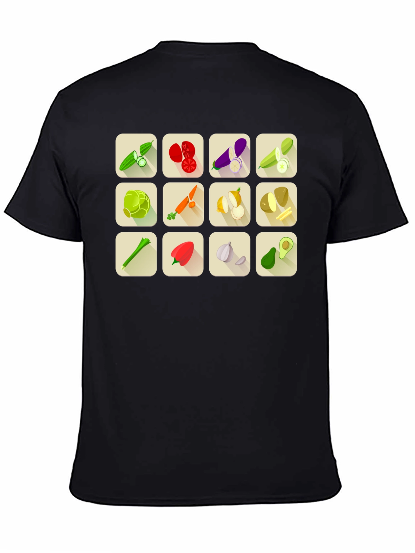 Vegetable T-Shirt - Fresh Food Design