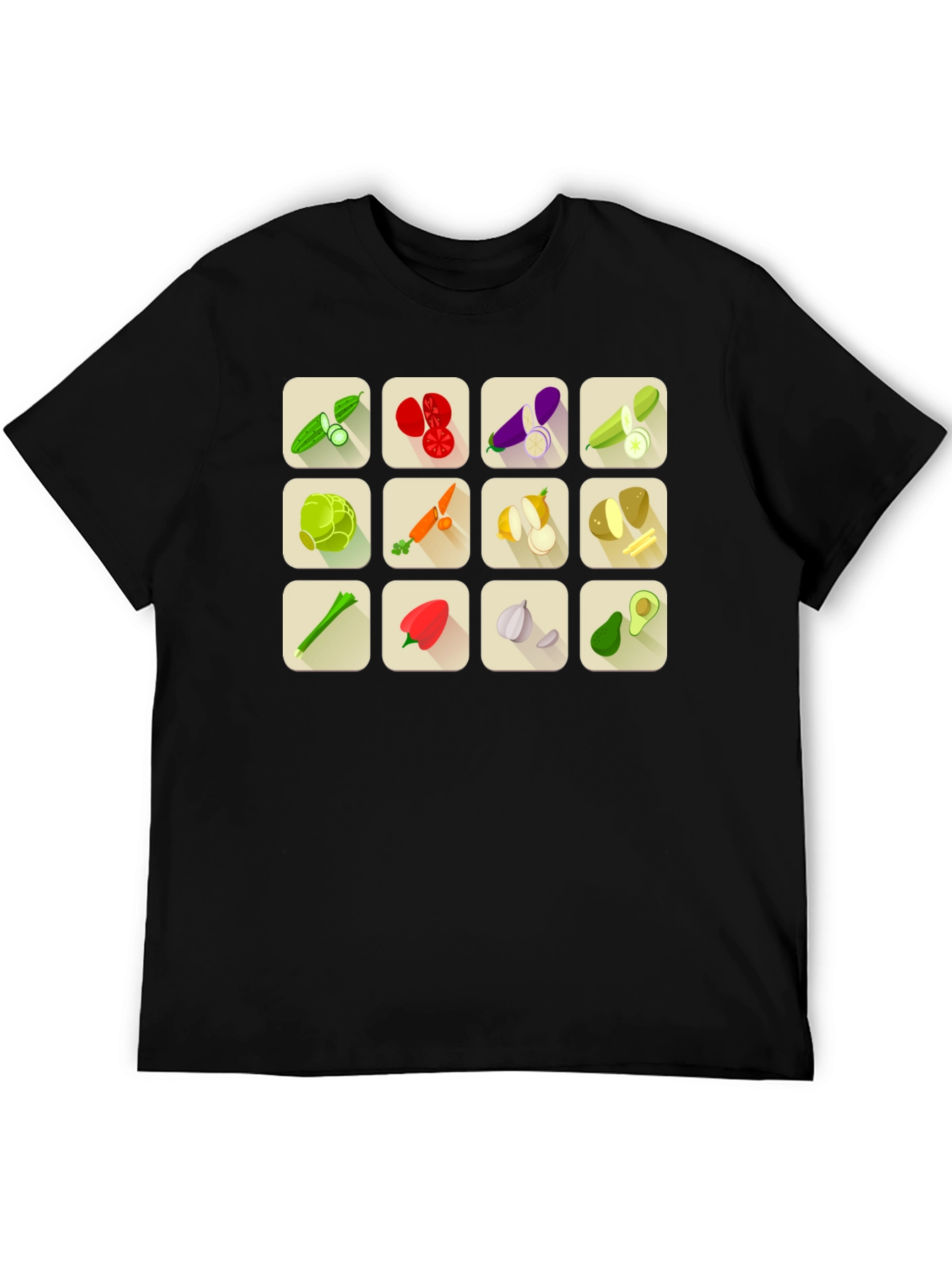 Vegetable T-Shirt - Fresh Food Design